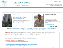 Tablet Screenshot of clinicaluver.com